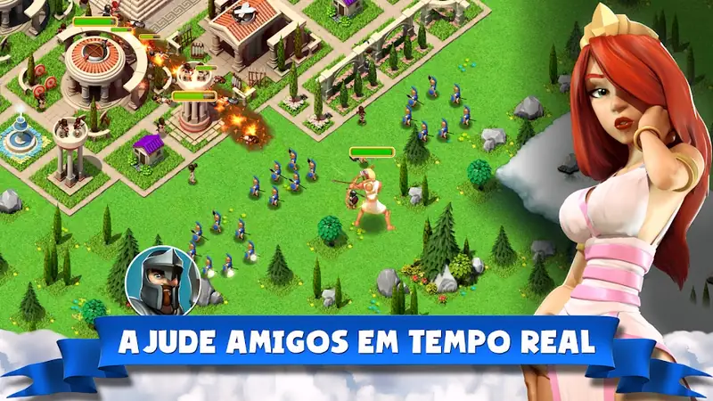 Captura de tela de Deuses do Olimpo