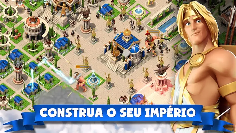 Captura de tela de Deuses do Olimpo
