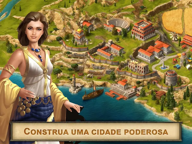 Captura de tela de Grepolis
