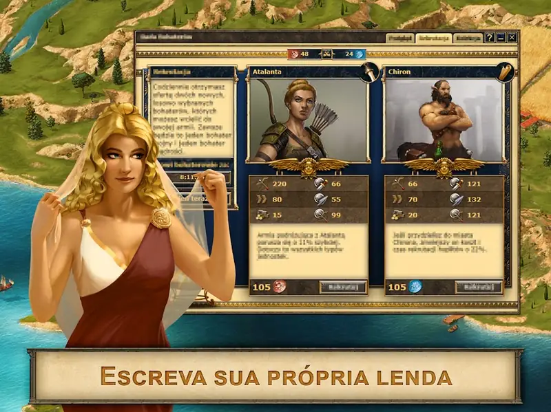 Captura de tela de Grepolis